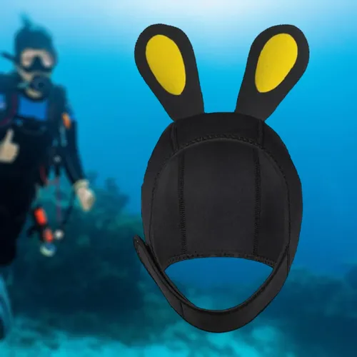 Gorro De Neopreno Para Buceo 3mm, Gorro De Natación Gratis S