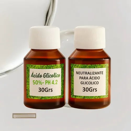 Acido Glicolico 50% Y Neutraizante 30cc Manchas Arrugas Caba