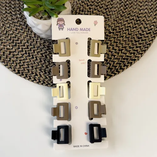 60 Mini Broches Pinzas Para Pelo Cabello Importados X Mayor