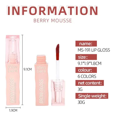 Labial Brow Gloss Long Lasting – Miss Lara