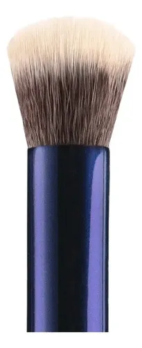 Brocha Doble Maquillaje Regina 103 Etq Azul Base y Corrector Negra