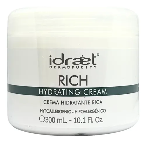 Crema Facial Hidratante Rica Rich Descongestiva 300ml Idraet