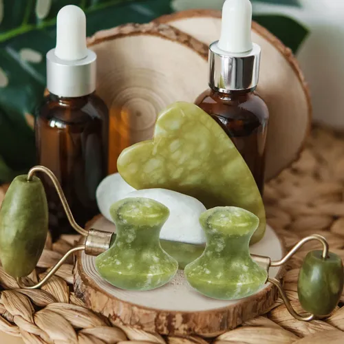 2 Piezas De Herramienta De Masaje Gua Sha En Forma De Hongo