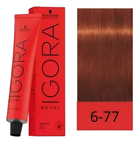 Tintura Igora Royal Tono 6.77 Schwarzkopf 60g