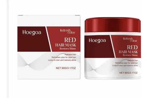 Mascarilla Capilar Fijadora Para Cabellos Rojizos 90grm