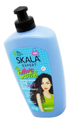 Crema De Peinar Protector Termico Skala Mais Cachos 3 En 1