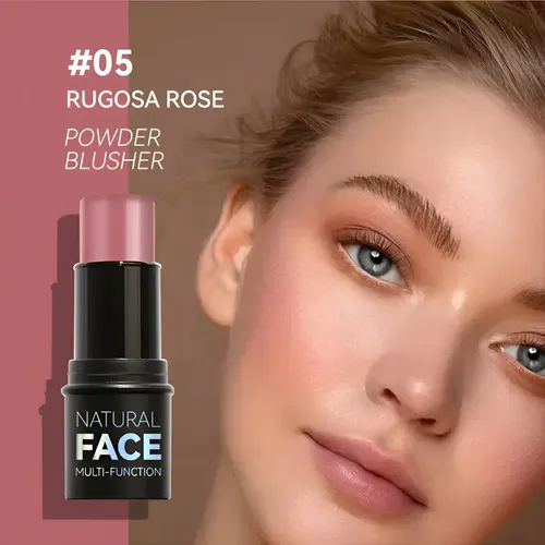 Imprimador Facial De 5 Colores, Colorete En Barra, Iluminado