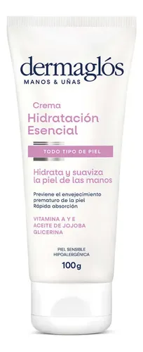 Crema Para Manos Dermaglos Hidratacion Esencial X100gr