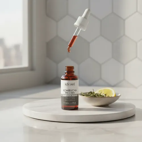 Idraet Serum Kombucha Hialuronico Mandelico Salicilico 30ml.