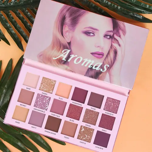 Paleta Sombras Mixta Uncabe Aromas Tendencia Importada