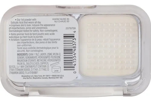 Polvo Maybelline Ny Super Stay Better Skin Warm Nude 0.32 Oz