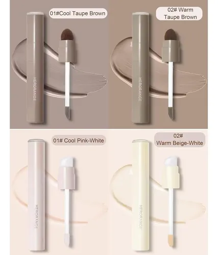 Kit De Contorno Y Iluminador Líquido Okerker 2pcs Piel