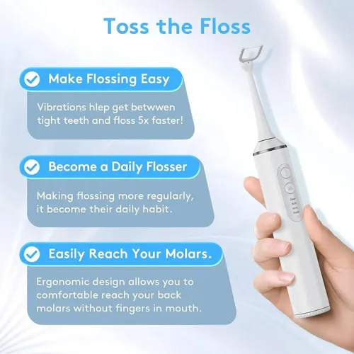 Hilo Dental Eléctrico 3 En 1 Water Flosser