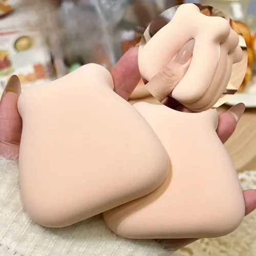Esponja De Maquillaje Suave Con Forma De Malvavisco, Cojín E