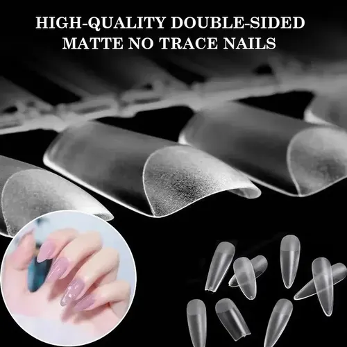 Tips Ballerina Sistema Gel Press On Caja X240pcs Ultra Fino