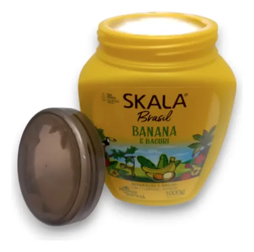 Skala Mascara Crema Peinar Brasil Banana Curly Vegana 1kg
