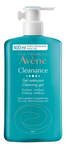 Gel Limpiador Avene Cleanance Tipo De Piel Grasa X400ml