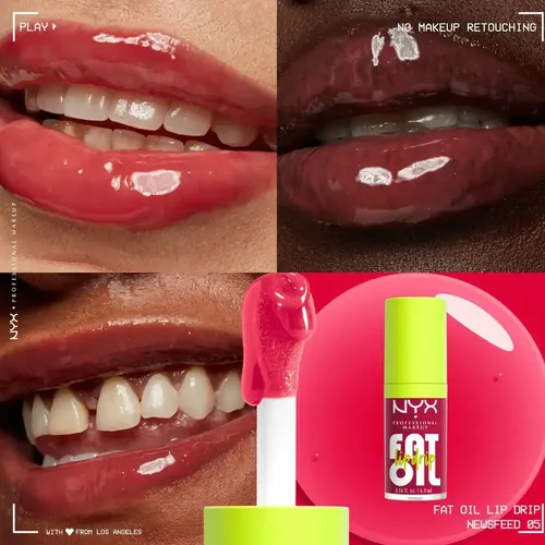 Brillo Labial Fat Oil Nyx Professional Makeup Acabado Brillante Color News Feed