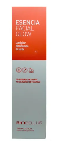 Esencia Facial Biobellus Glow Niacinamida Y Te Verde 125 Ml