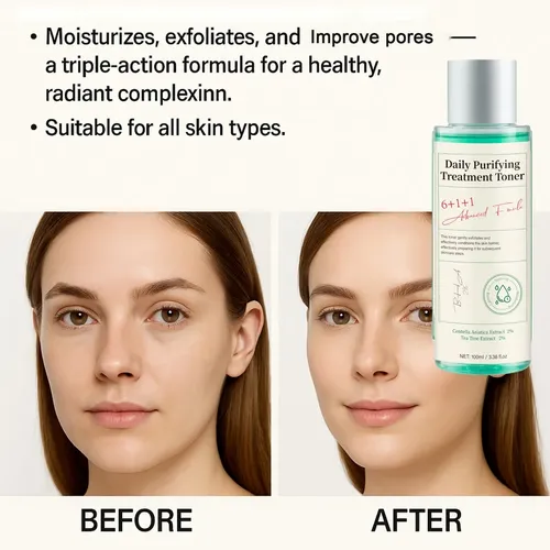 Tónico Facial Purificante Exfoliante 100 Ml