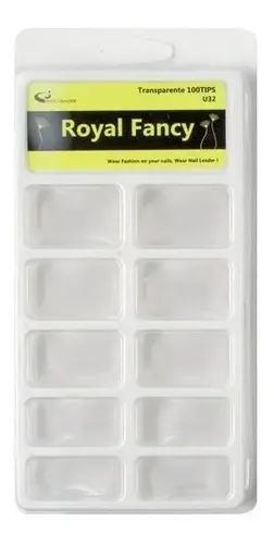 Tips Para Uñas Medianos X100 Blanco Natura Transparente U32