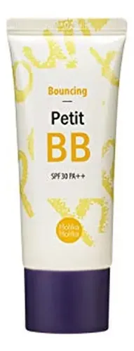 Crema Holika Bouncing Petit Bb Cream Spf30 Pa++, Onza Todo Tipo De Piel Día