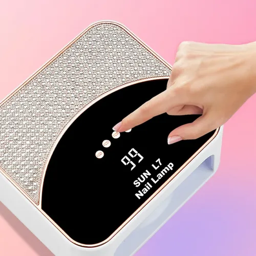 Lámpara Uv Led 268w Para Uñas Con Sensor Y 4 Timers