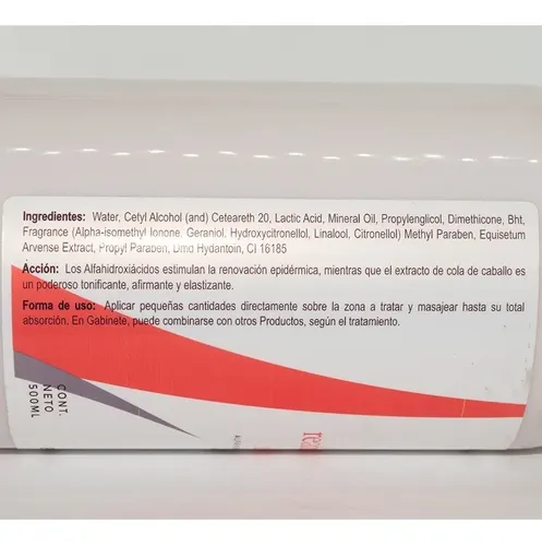 Emulsión Reafirmante Corporal – Biobellus 500ml