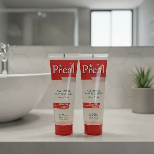 Preal Gel Pomo Fuerte X 250 Gr. Pack X 2, Fijación Potente