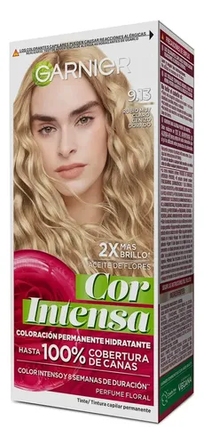 Kit Tintura Permanente Cor Intensa 9.13 Garnier