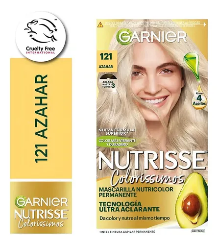 Kit Tinte Permanente 45gr Nutrisse Tono 121 Colorissimo
