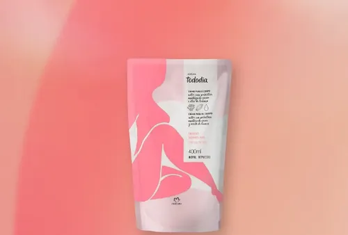 Repuesto Natura Tododía Crema Corporal Frutas Rojas 400ml
