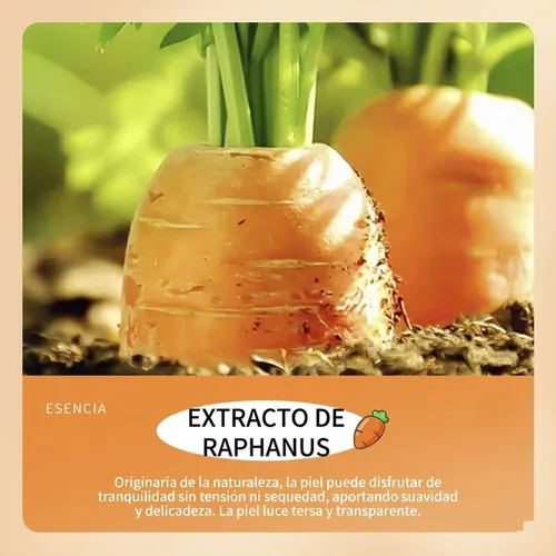 Mascarilla Espuma Zanahoria Ácido Salicílico Piel Mixta X12