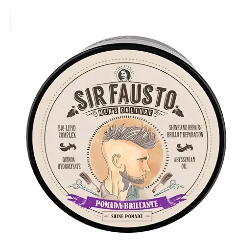 Pomada Para El Pelo Brillante Barberia Peluqueria X50grs