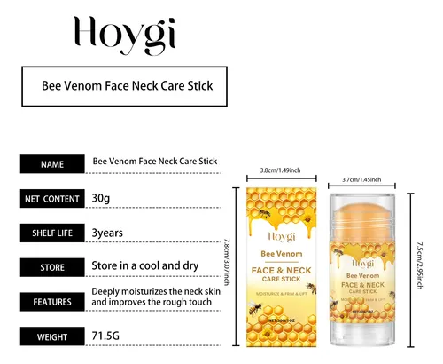 Sérum Hidratante Para Rostro Y Cuello Hoygi Bee Venom