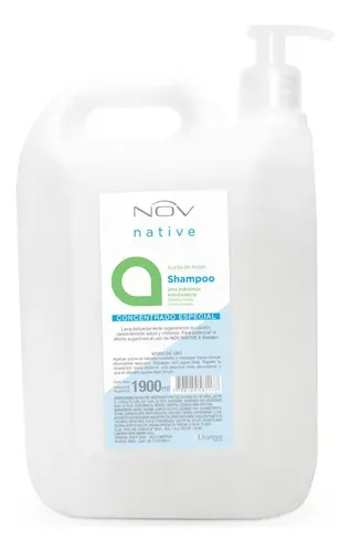 Shampoo Nov Aceite De Argan Bidon Nutrición X 1900ml