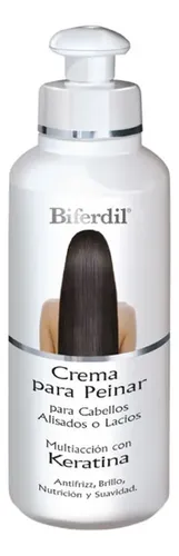 Crema Para Peinar Biferdil Cabellos Alisados X 155gr
