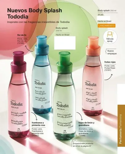Body Splash Mora Roja Y Jabuticaba Tododia Natura Vegano