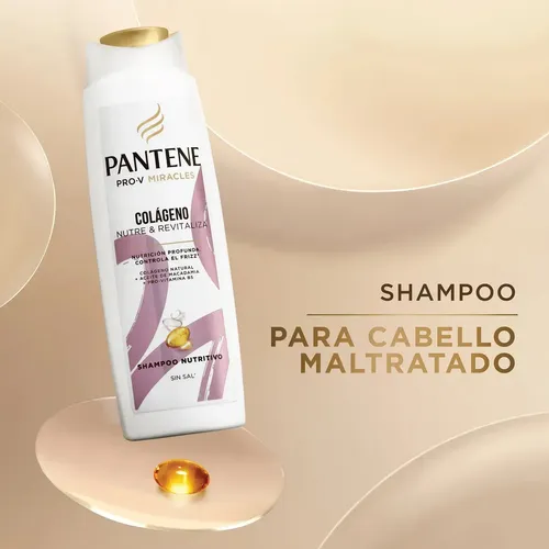 Shampoo Pantene Pro-V Miracles Colágeno Nutre & Revitaliza Nutritivo 510 ml