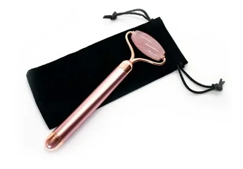 Masajeador Jade Roller Energy Beauty Roller Cuarzo Rosa