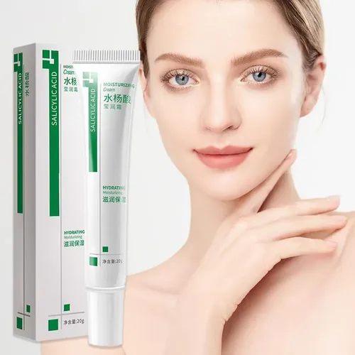 Salicylic Acid Cream Reduces Facial Pores