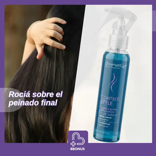 Bonmetique Control Style Fijador Capilar Suave