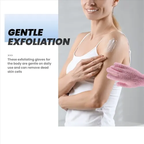 4 Pares De Guantes Para Ducha Y Baño Wash Skin Spa & Body Sc