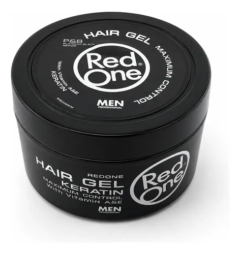Red One Gel Maxima Fijacion Barberia Cabello Vitamina 400ml