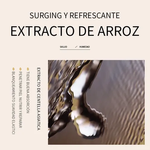 Serum Arroz Uni Skincare Hidratante Piel Hialuronico