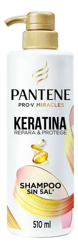 Combo Pantene Shamp + Acond Keratina 510ml + Óleo 95ml