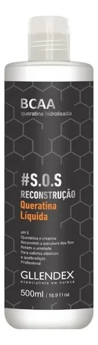 Gllendex Queratina Liquida X 500 Ml S.o.s Cauterizacion