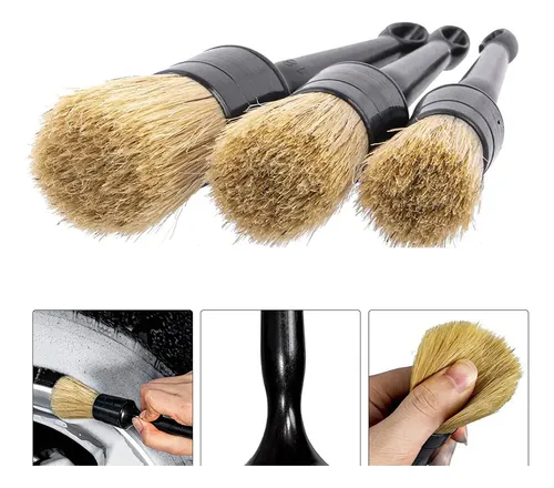 Cepillos De Cerdas Para El Cabello Con Detalles Del Exterior
