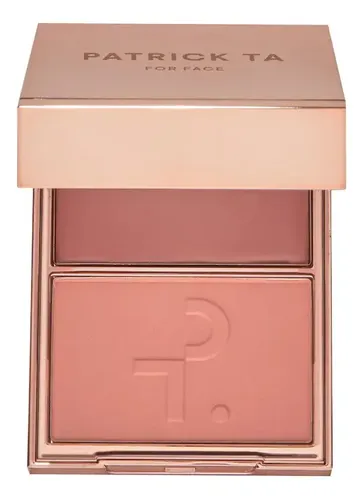 Patrick Ta Double-take Crème & Powder Blush Duo Rubor Tono Del Maquillaje Not Too Much