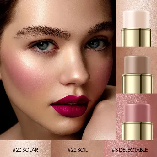 Set De Iluminadores De Rubor En Crema Falocutus Contour Stic